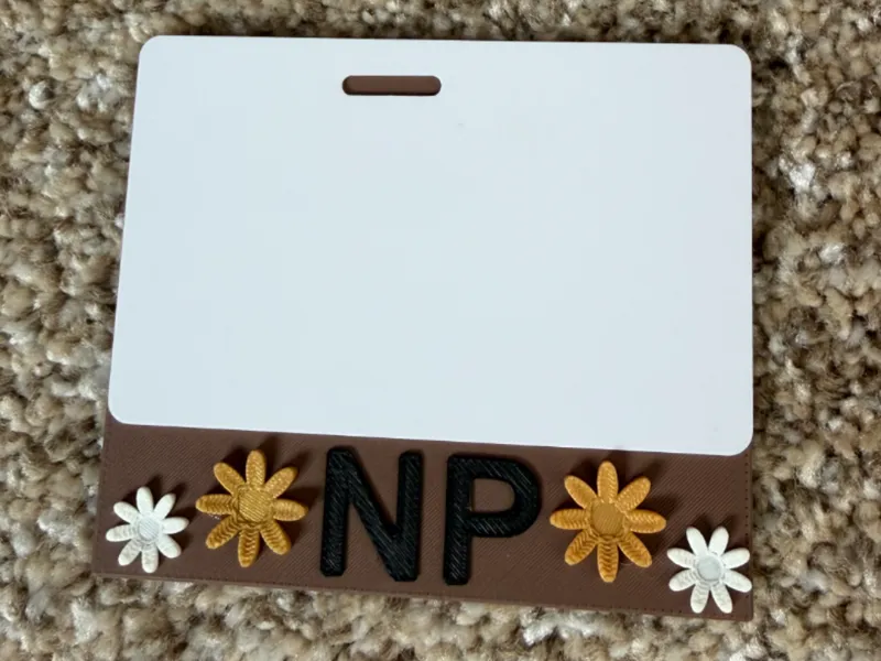 NP Nurses Badge