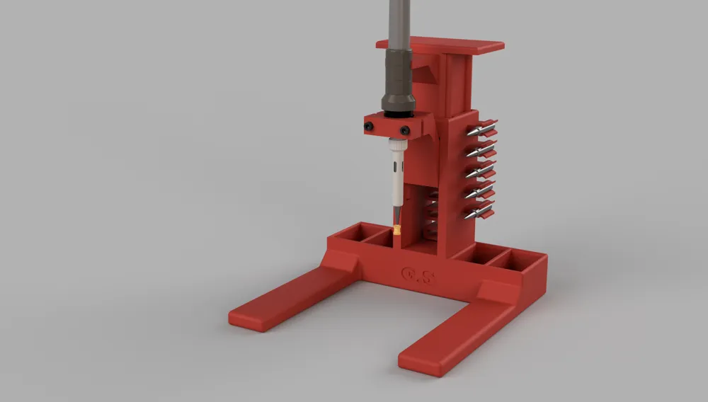 Press Insert Device Press insert spring print in place - Free 3D Print Model - MakerWorld