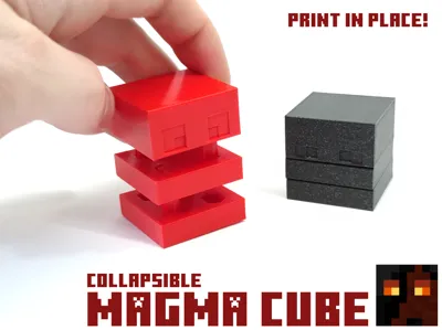 Minecraft Fidget Magma Cube