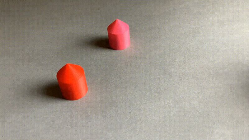 Kugelgleiter - Fidget / Schreibtisch Curling