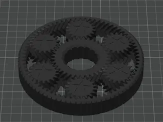 Spinning fidget