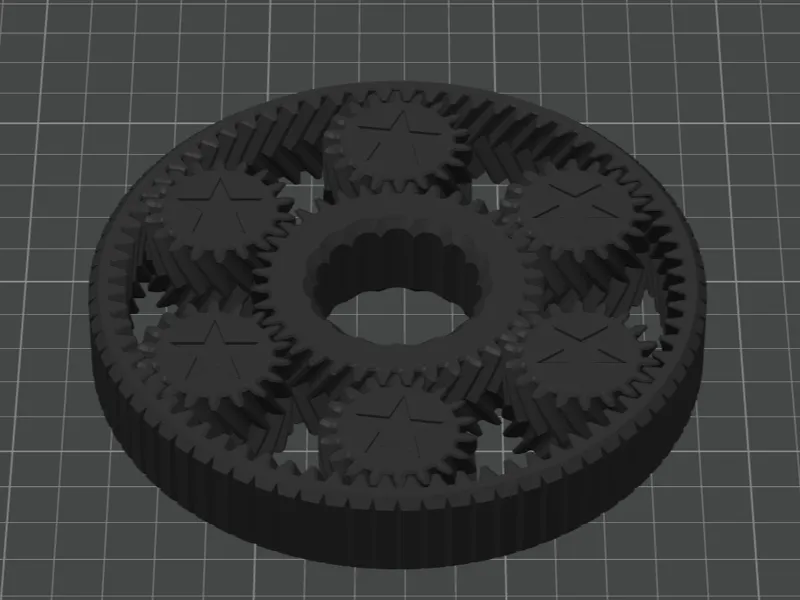 Spinning fidget