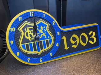 FC Saarbrücken Uhr 1903 Schreibtischorganizer