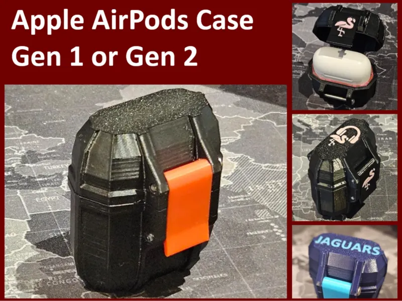 Rugged AirPods Gen 1 & 2 Case
