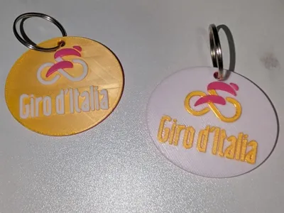 Giro di Italia keychain