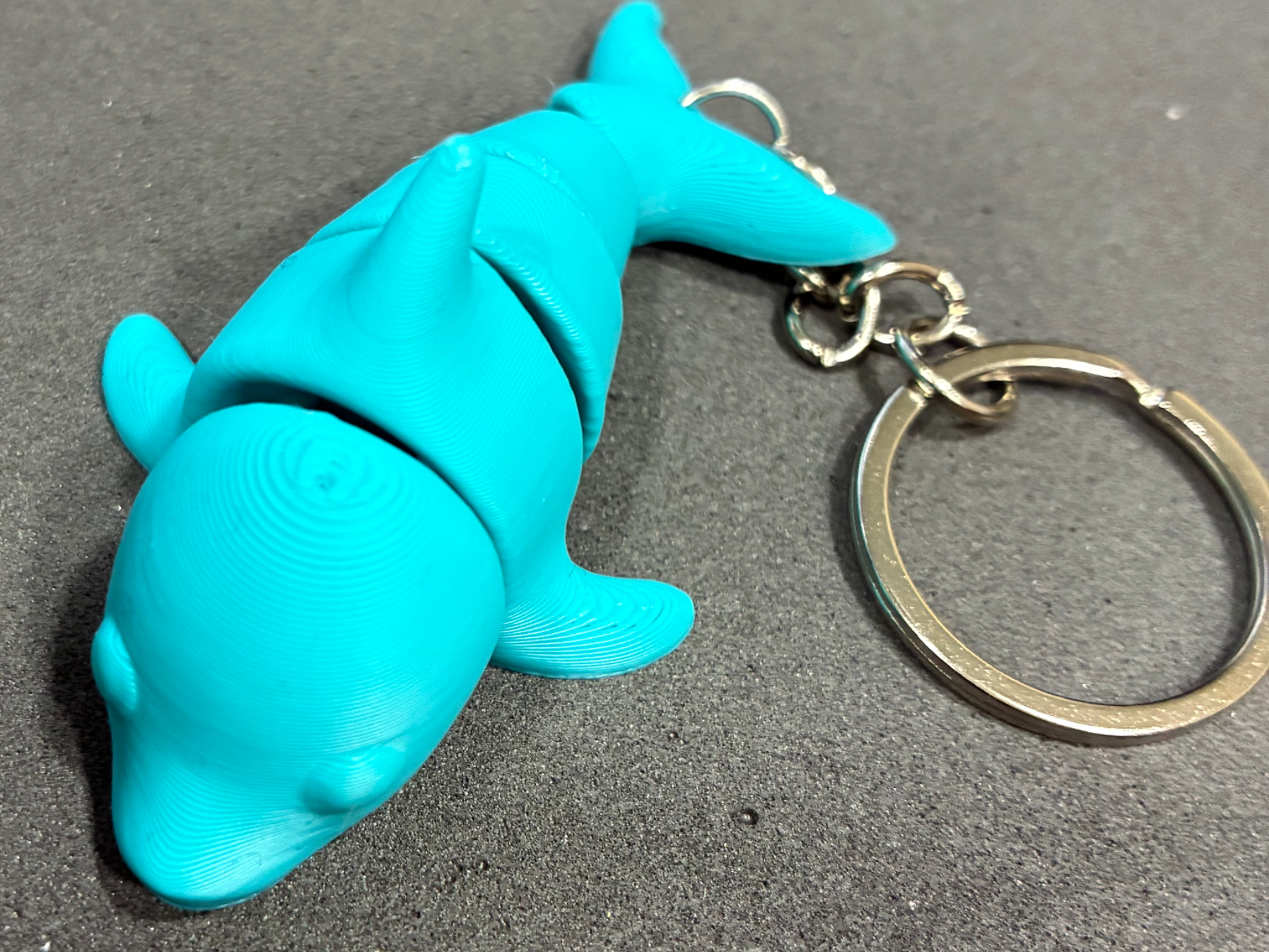 Articulated Cute Dolphin keychain