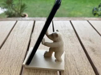 Handy- & Tablethalter „Bärenstark“– (Berliner Bär)