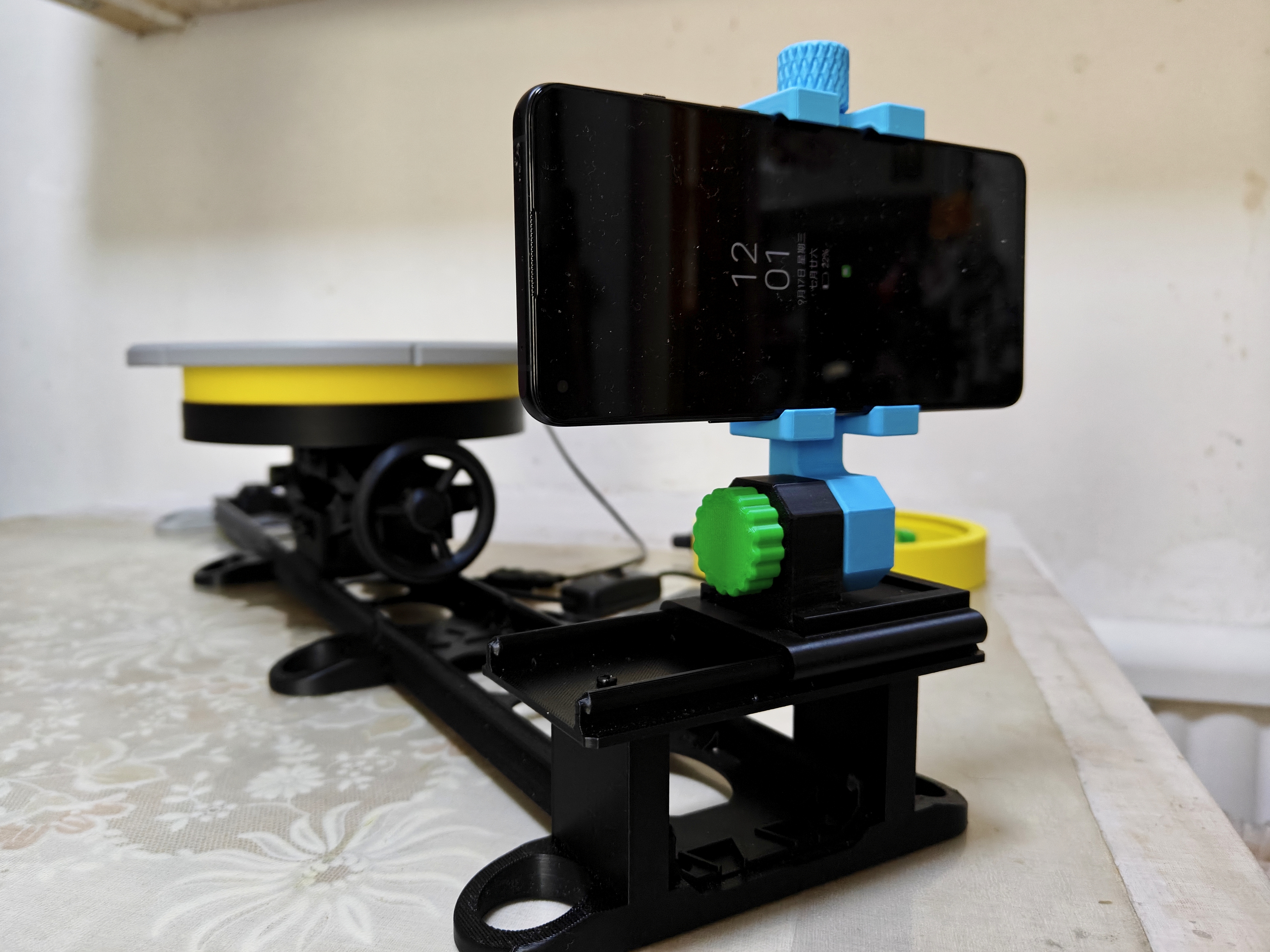 Miniatura 2 do modelo 3D 360度自动旋转环绕摄影台电动旋转台转盘