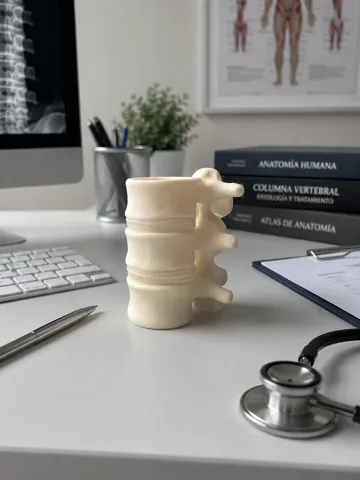 Jarrón decorativo: Jarrón de Columna Vertebral — vista de referencia 5