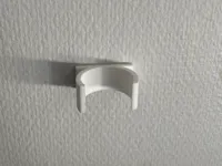 Clip mural pour accessoire d'aspirateur 38 mm — photo 1