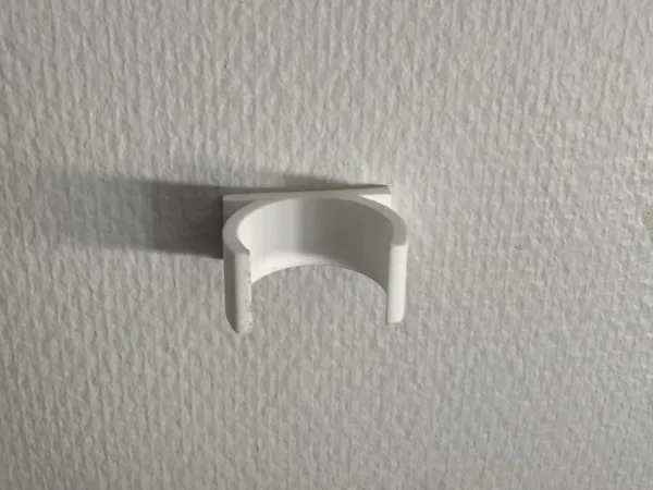 Clip mural pour accessoire d'aspirateur 38 mm