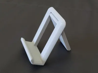 Simple foldable phone stand