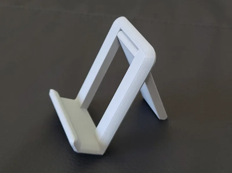 Simple foldable phone stand