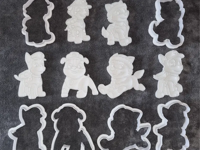 Paw Patrol Cookie Cutter Set 1