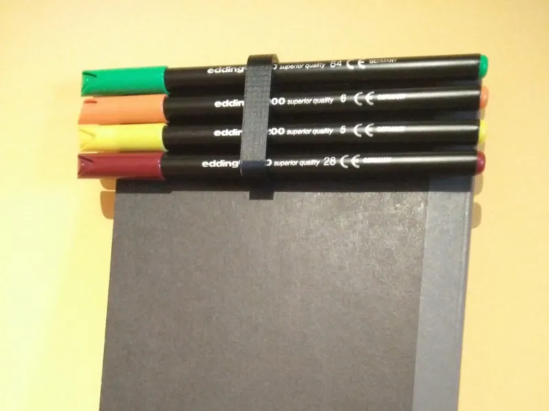 Edding 1200 pen holder