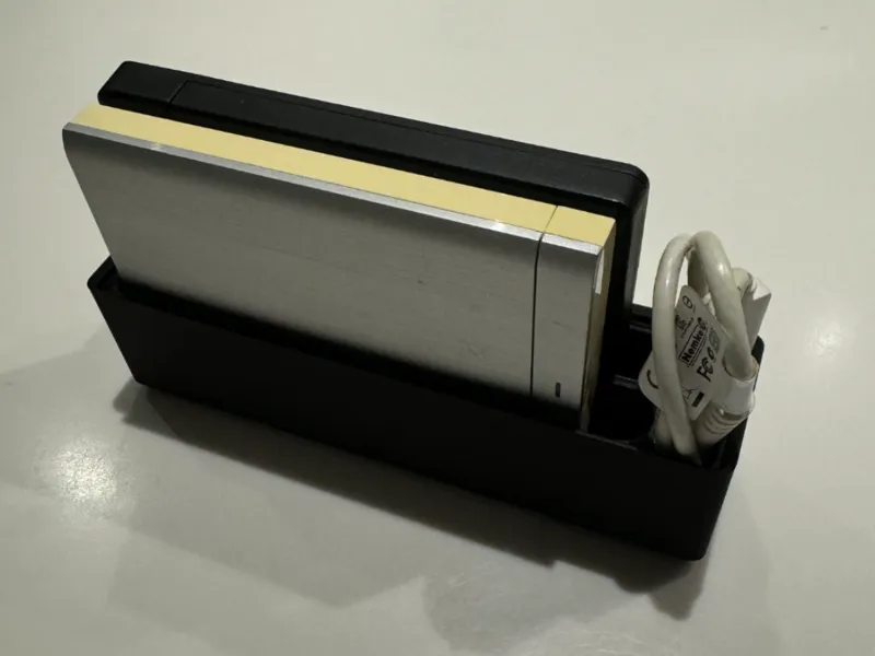 External HDD Holder - Gridfinity