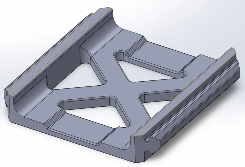 3/4 aluminum rail connector