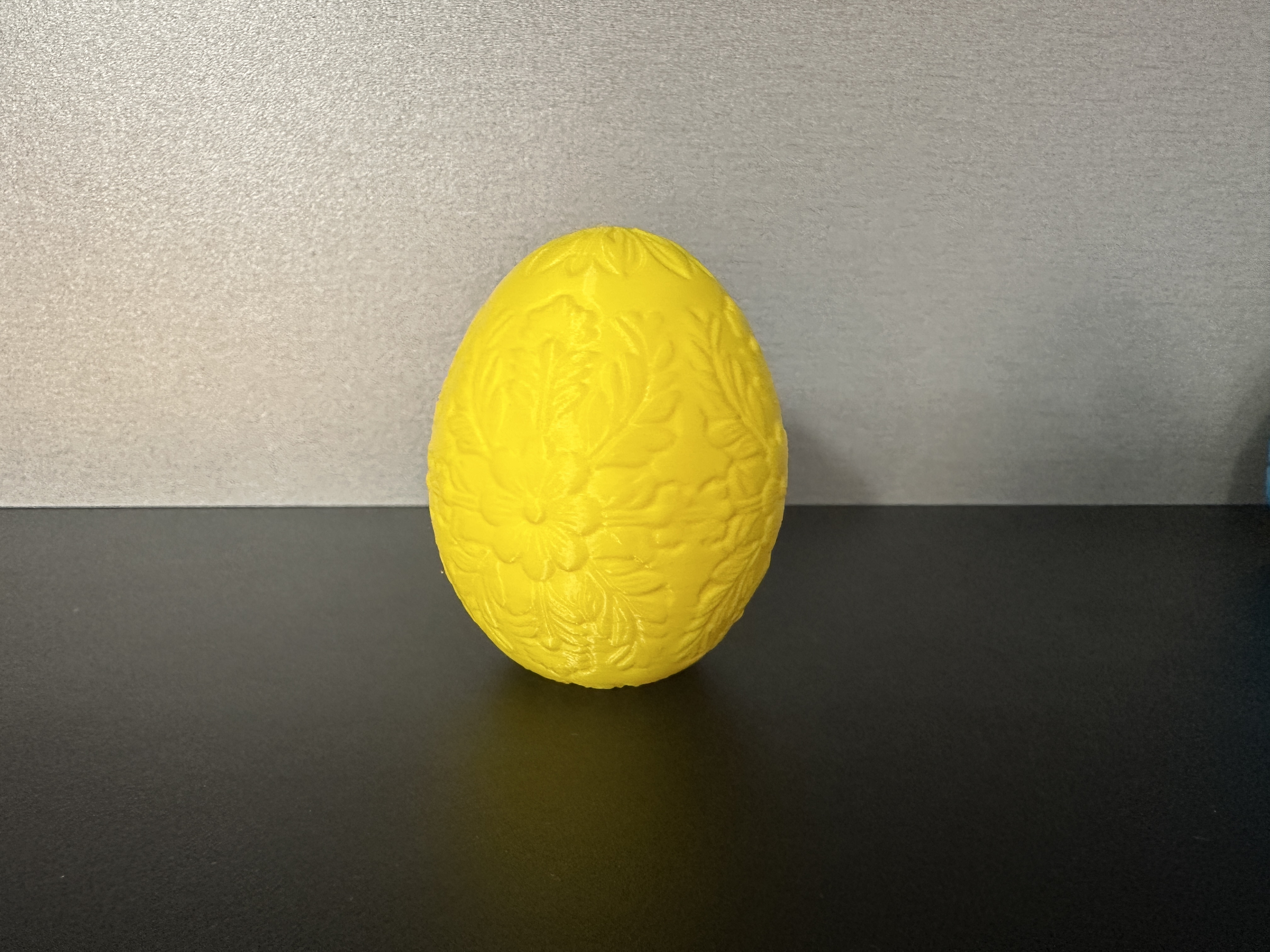 Miniatura 3 do modelo 3D Easter eggs with a floral pattern