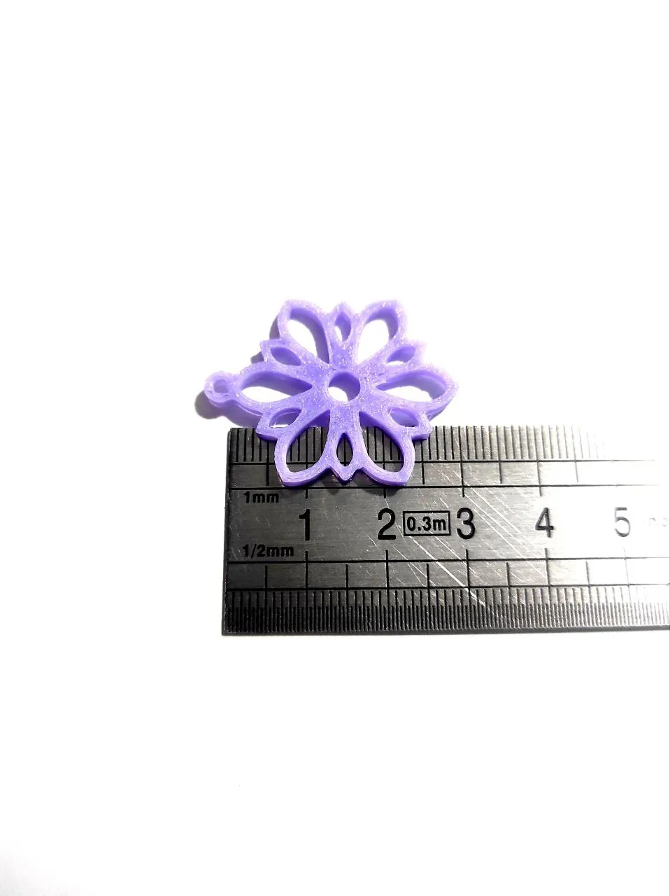Lavender Bloom - Earrings view 2