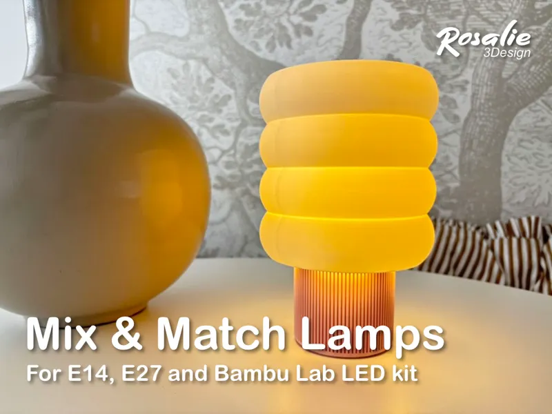 Mix & Match Lamps: fit to your own style