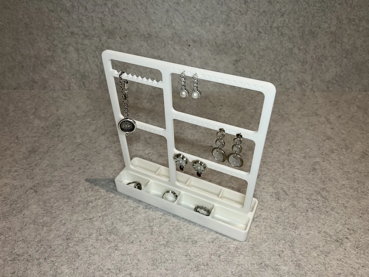 Jewelry stand organiser for earrings, rings view 4