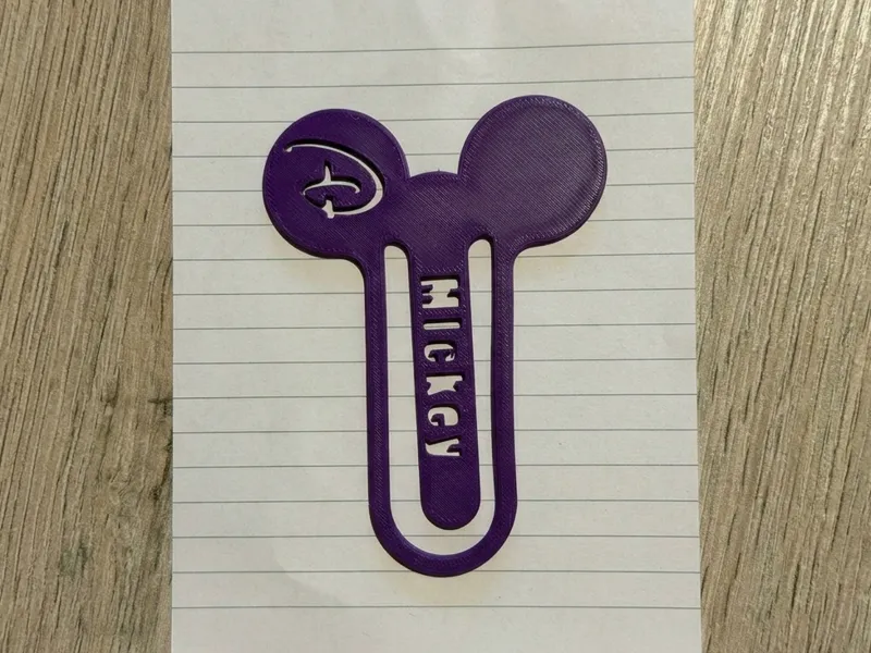 Mickey bookmark