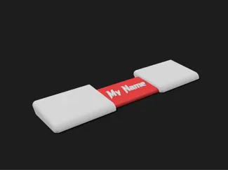 Keyboard Wrist Rest Type Comfy - Personalization