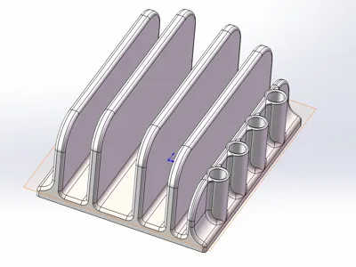 Vertical Laptop Stand Holder