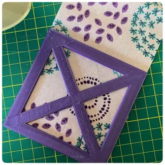 Patchwork Schablone 10x10 & 12x12 cm
