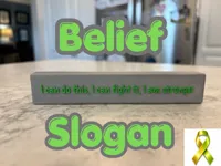 Slogan - 0.2mm layer, 2 walls, 8% infill