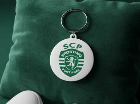 Sporting CP Emblem Keychain - Circular Edition