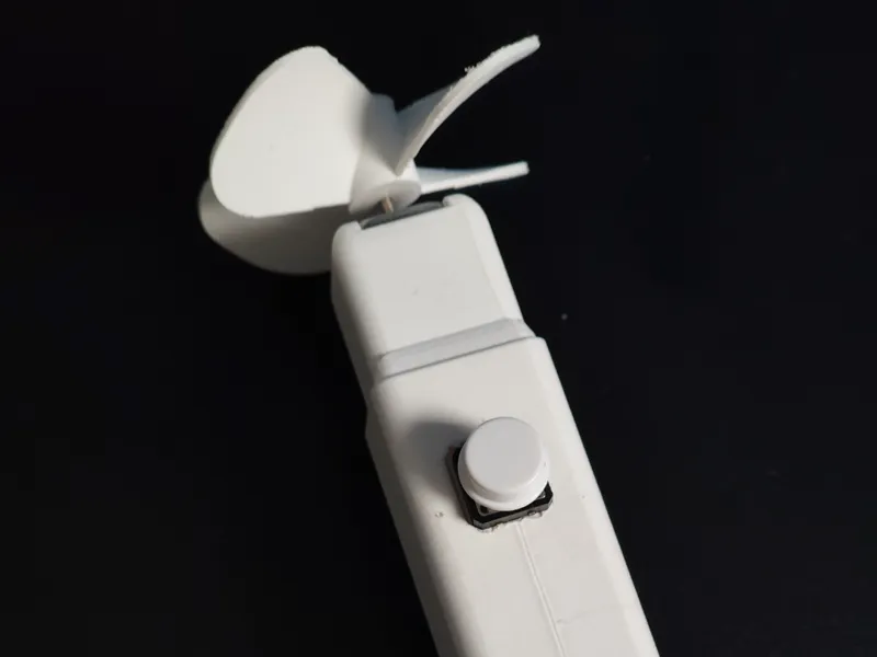 Handheld fan for hot weathers
