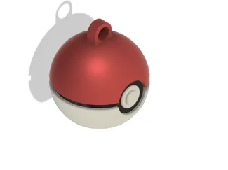 Pokeball Keychain