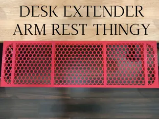 1" Slim Desk Extender Arm Rest Thingy