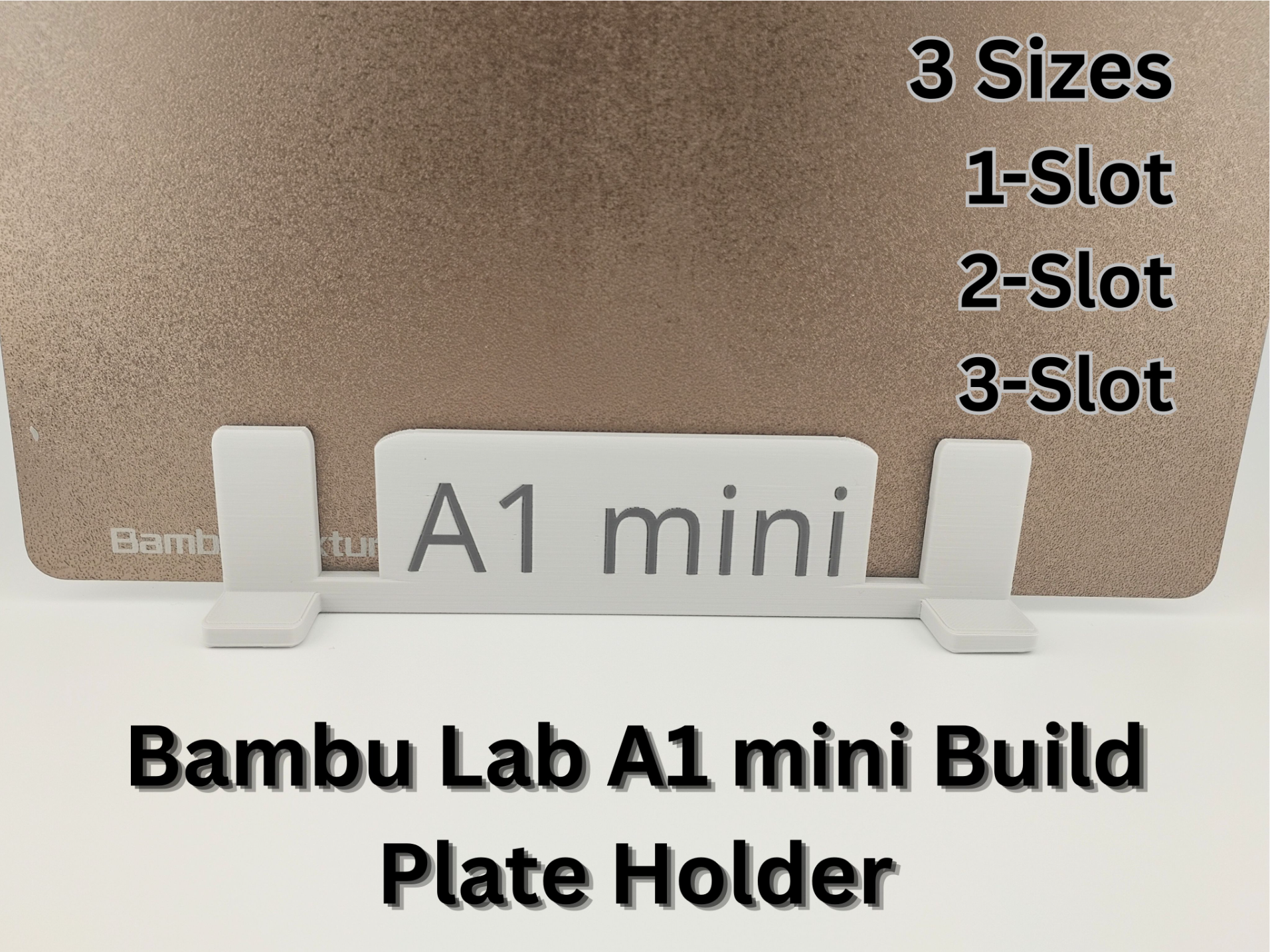 Custom Bambu Lab A1 mini Build Plate Holder
