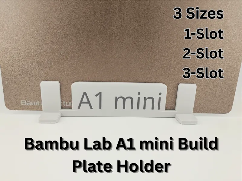 Custom Bambu Lab A1 mini Build Plate Holder