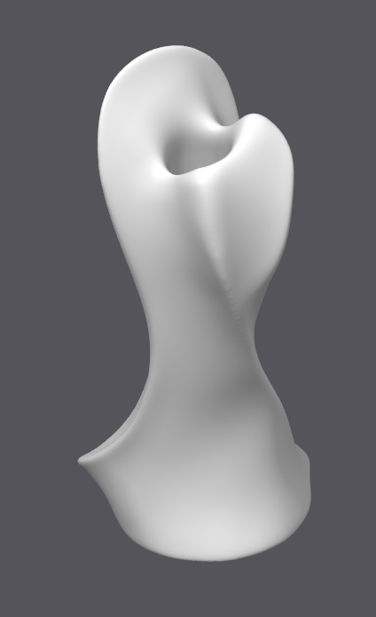 Miniatura 2 do modelo 3D Organic Flow Reed Diffuser&Vase
