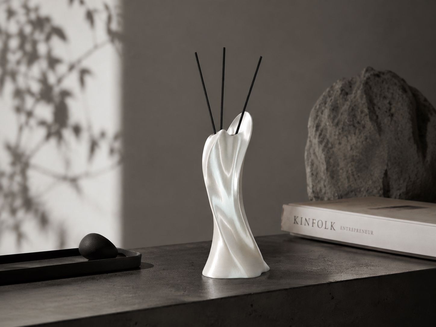 Organic Flow Reed Diffuser&Vase
