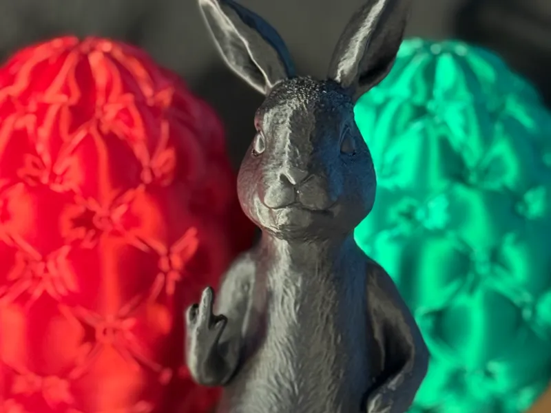 Mittelfinger Hase 