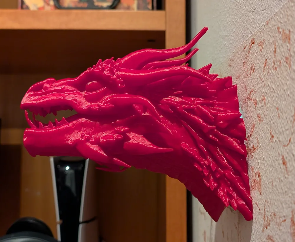 Dragon head - Free 3D Print Model - MakerWorld