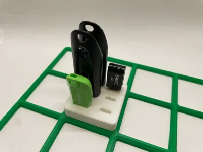 Gridfinity USB-A & USB-C Holder
