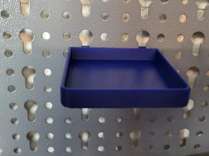 Shelf for Kupper pegboard (60x60 mm)