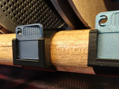 Swatch Holder 28 mm - Pole Broomstick Spool Holder