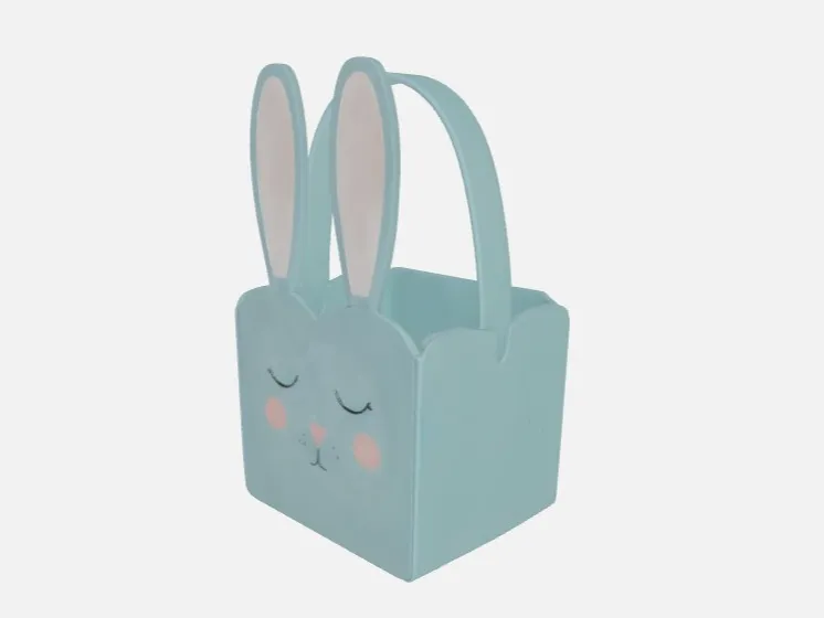 Bunny basket for Easter