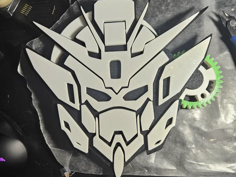 XXXG-01W Wing Gundam wall art