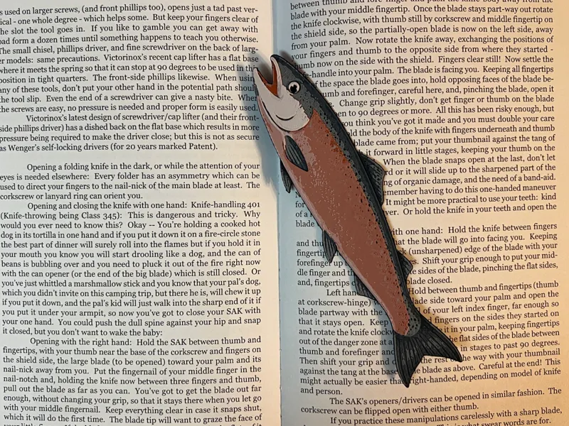 Salmon Boomark