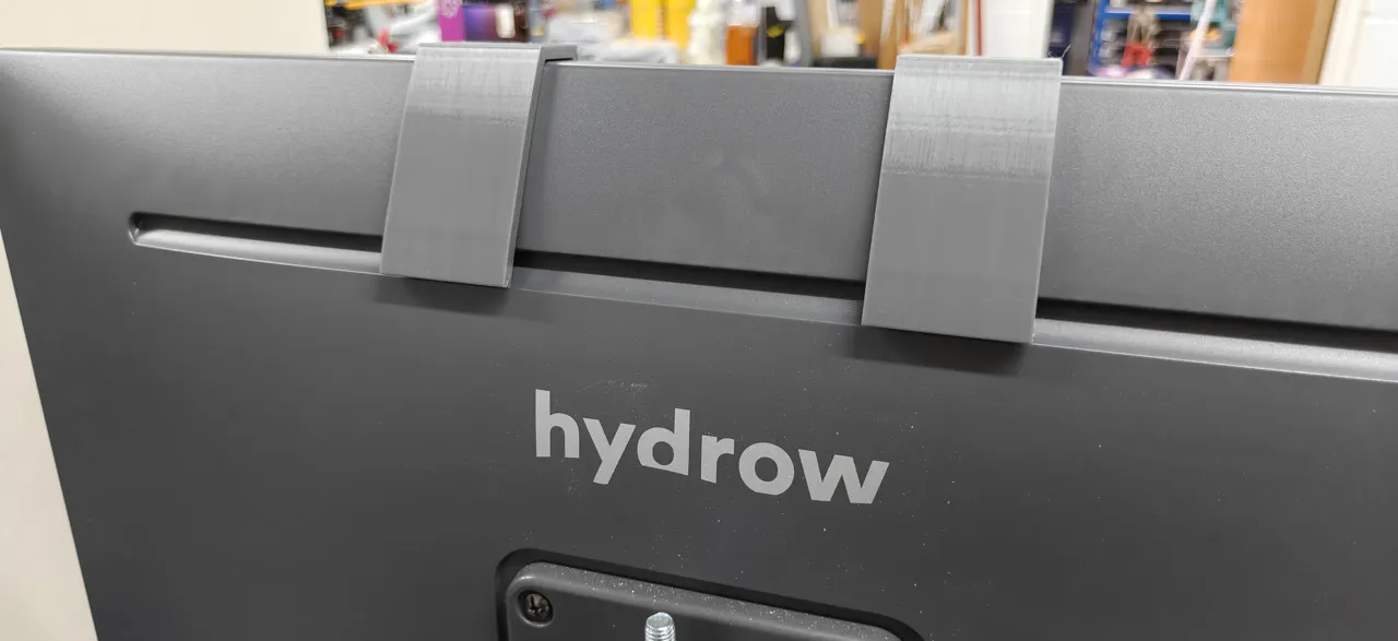 Tablet hanger to go over 'new' Hydrow rower screen view 3