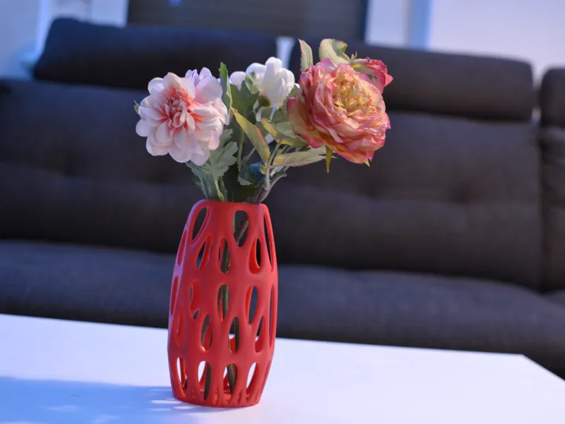 Unförmige moderne Vase