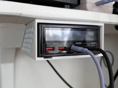 PinePower under shelf mount