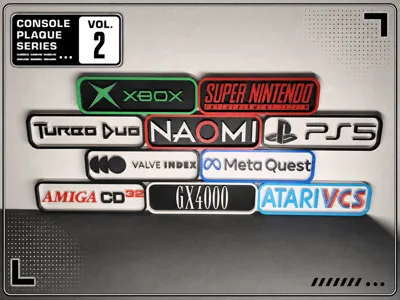 Console Plaque Series Collection Vol. 2